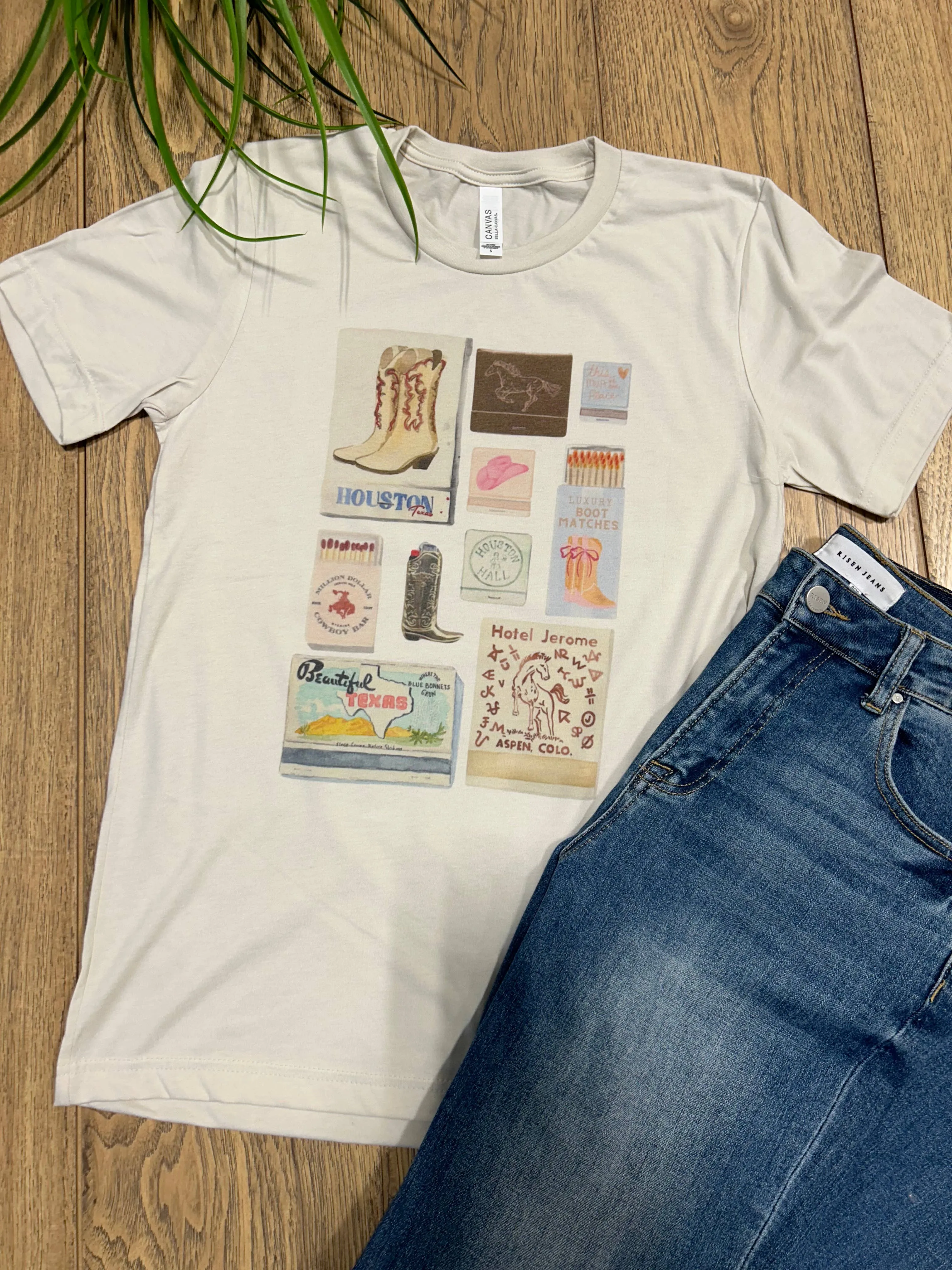 A Match Box Made in Texas Graphic Tee