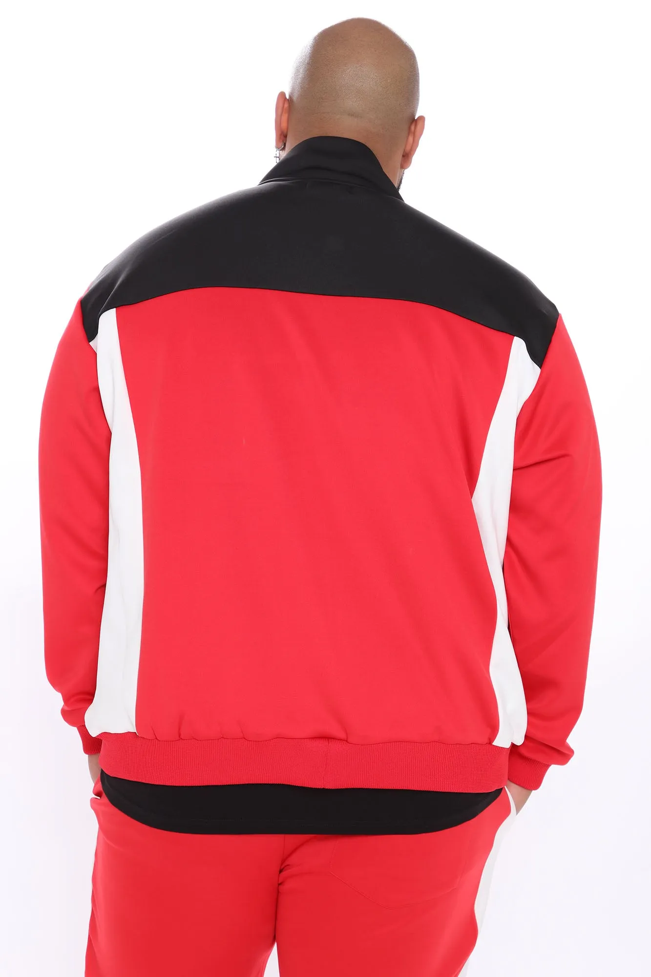 Arlo Track Jacket - Red/Combo
