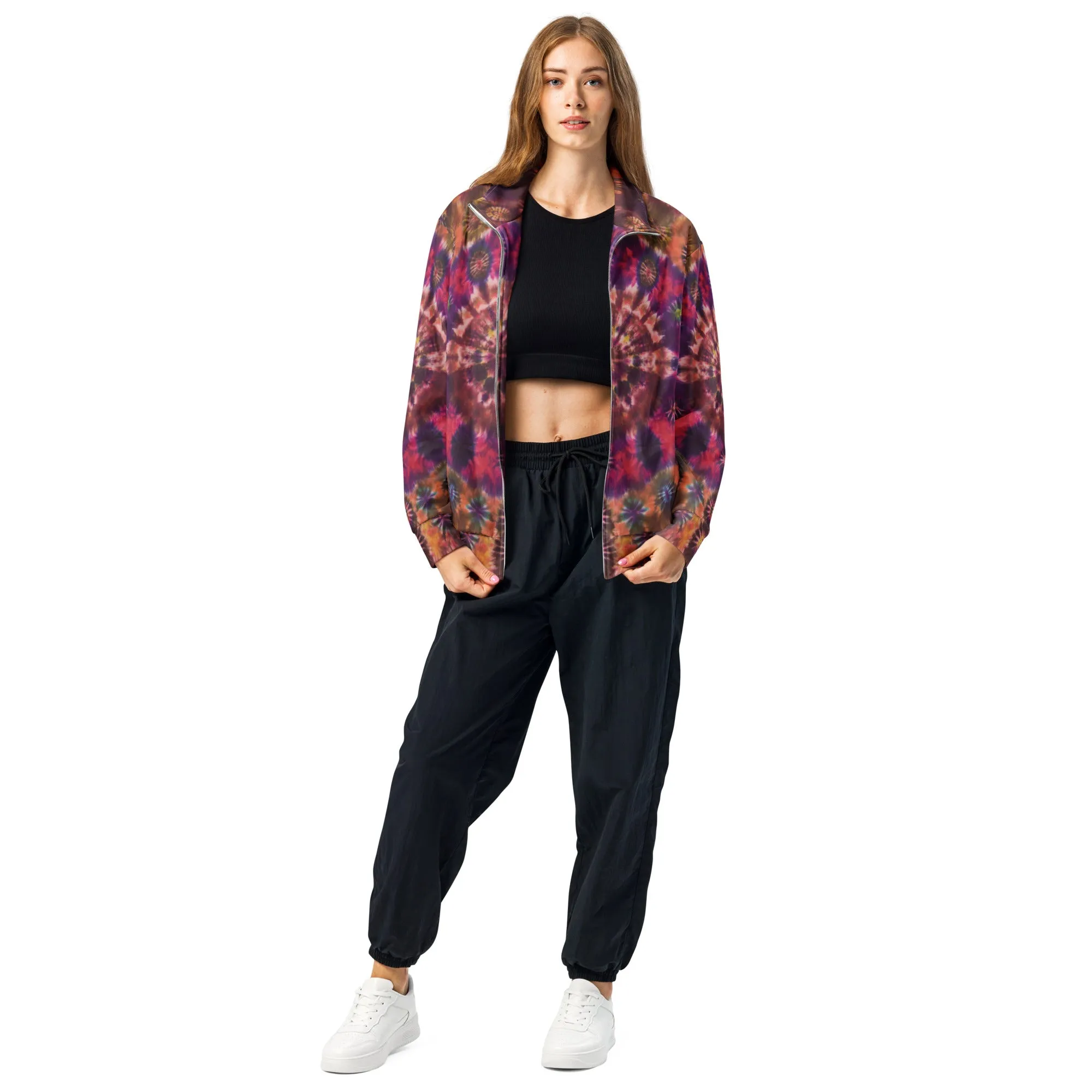 'Autumn Blush' Unisex track jacket