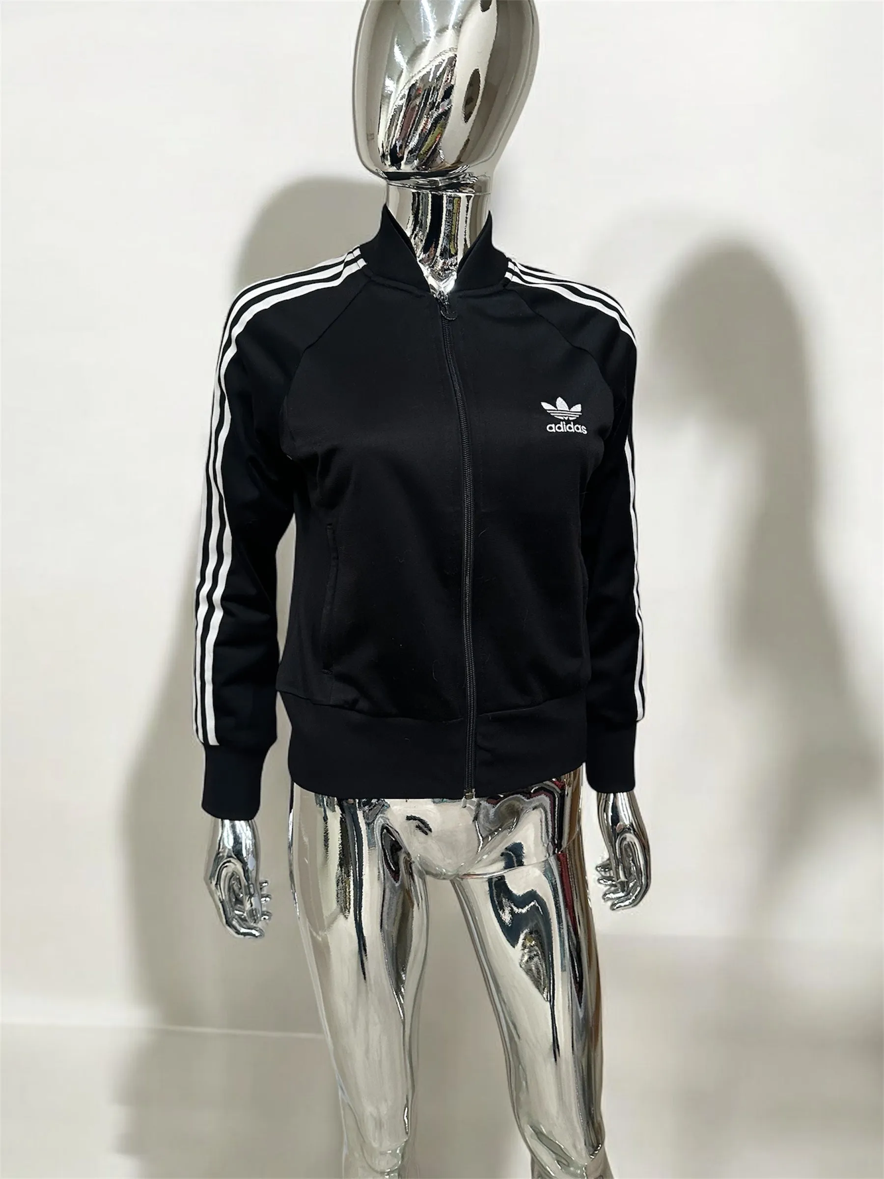 Black Adidas Track Suit Jacket