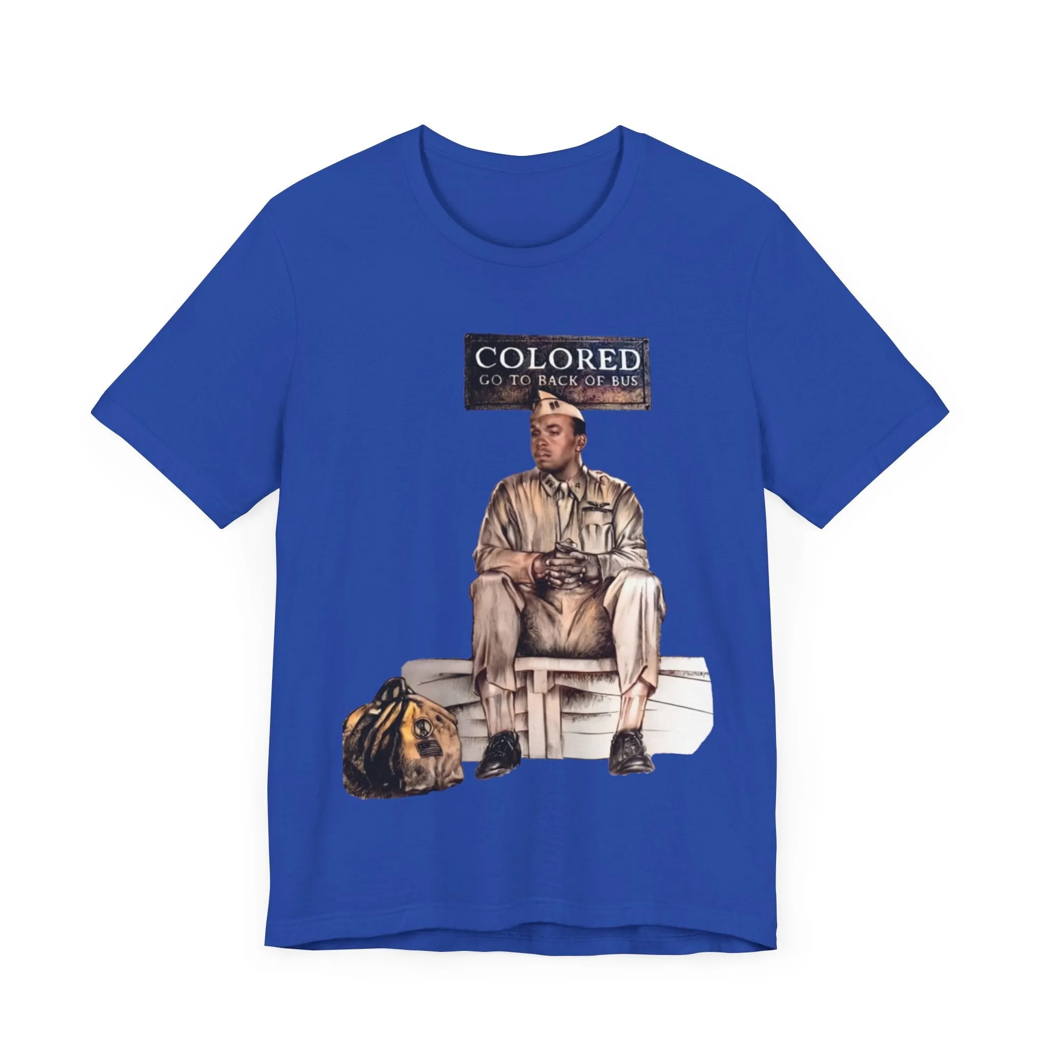 Black Veterans: Unisex Jersey Short Sleeve Tee