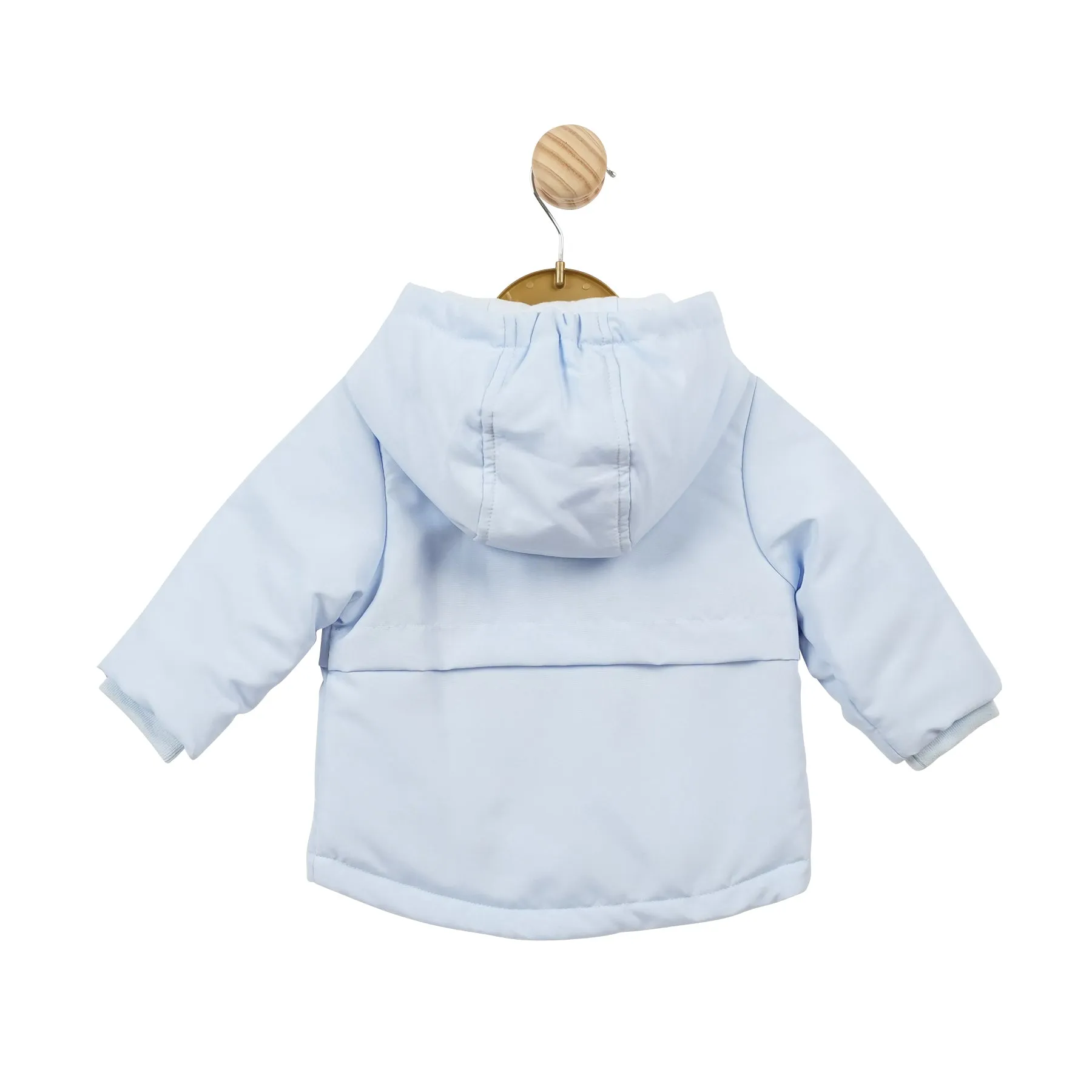 Boys Blue Lightweight Hooded Coat
