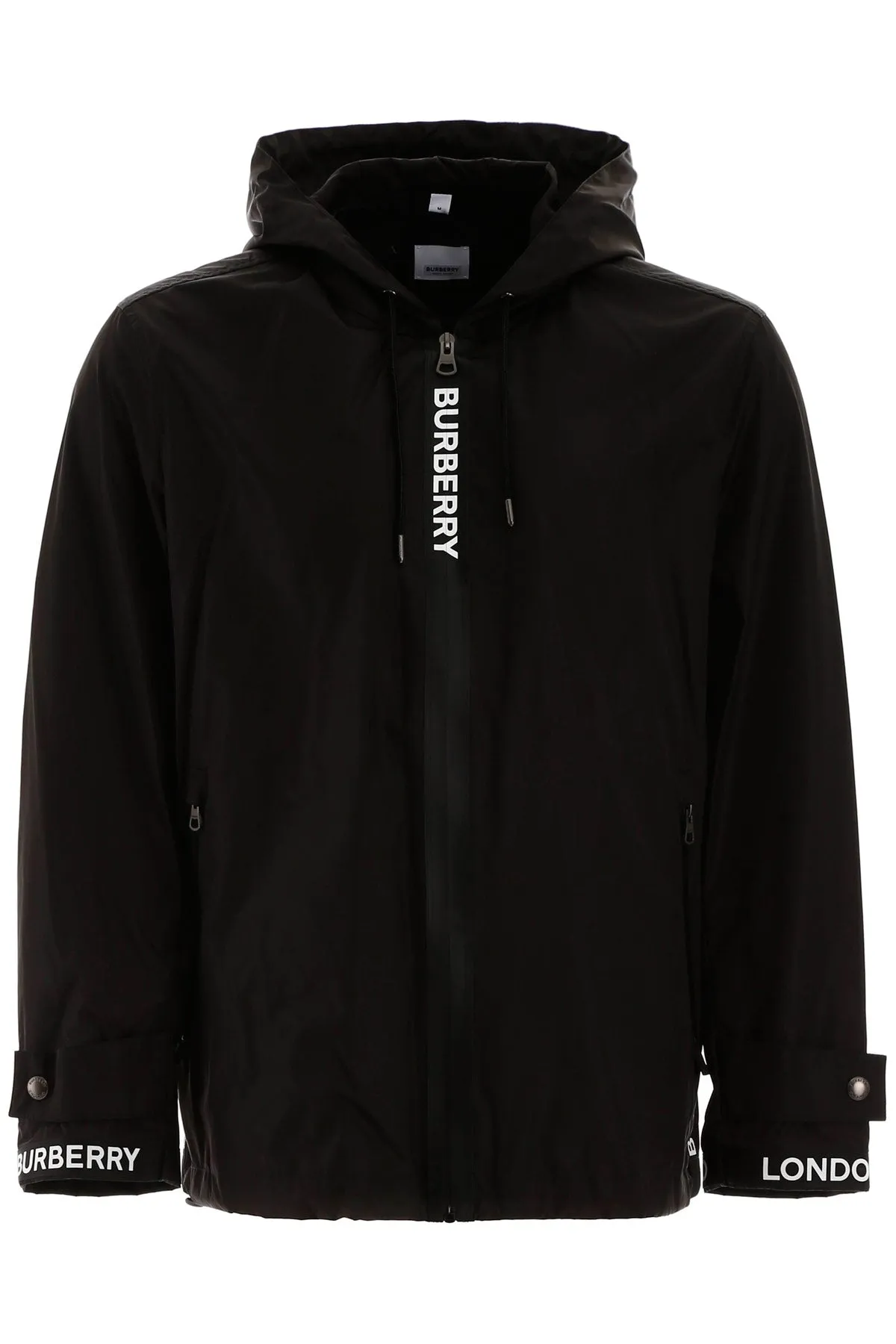 Burberry Logo Lightweight Hooded Jacket