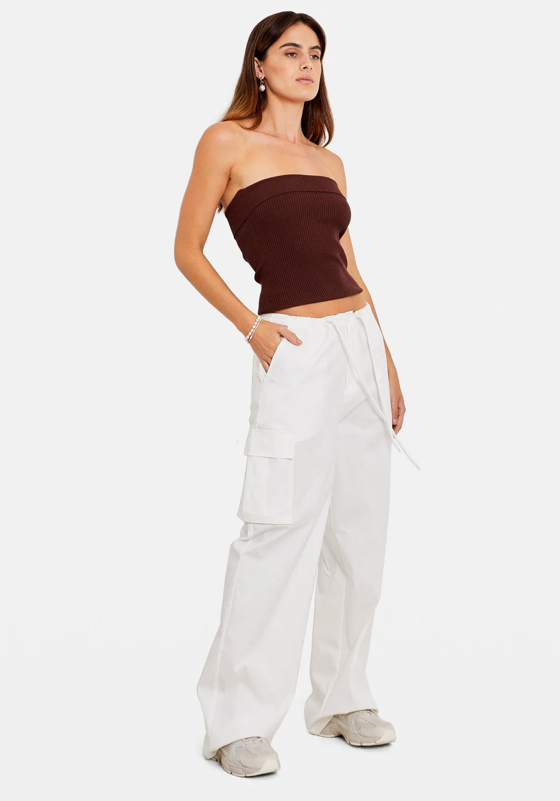 CARGO PANT WHITE