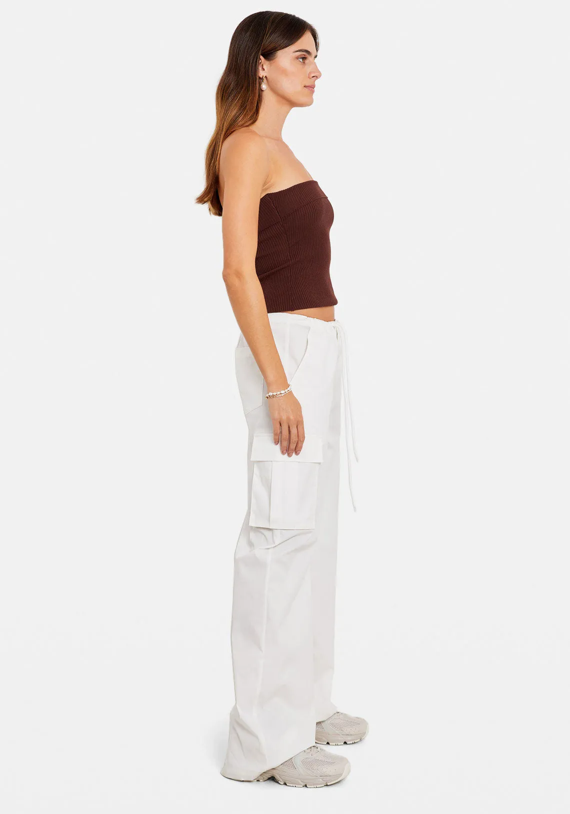 CARGO PANT WHITE