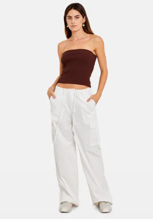 CARGO PANT WHITE