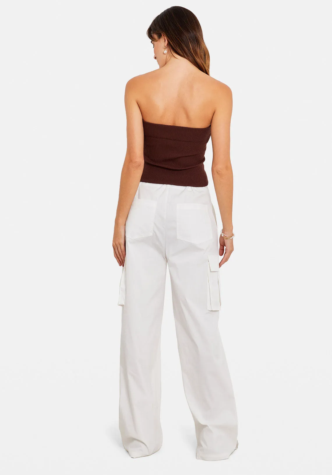 CARGO PANT WHITE