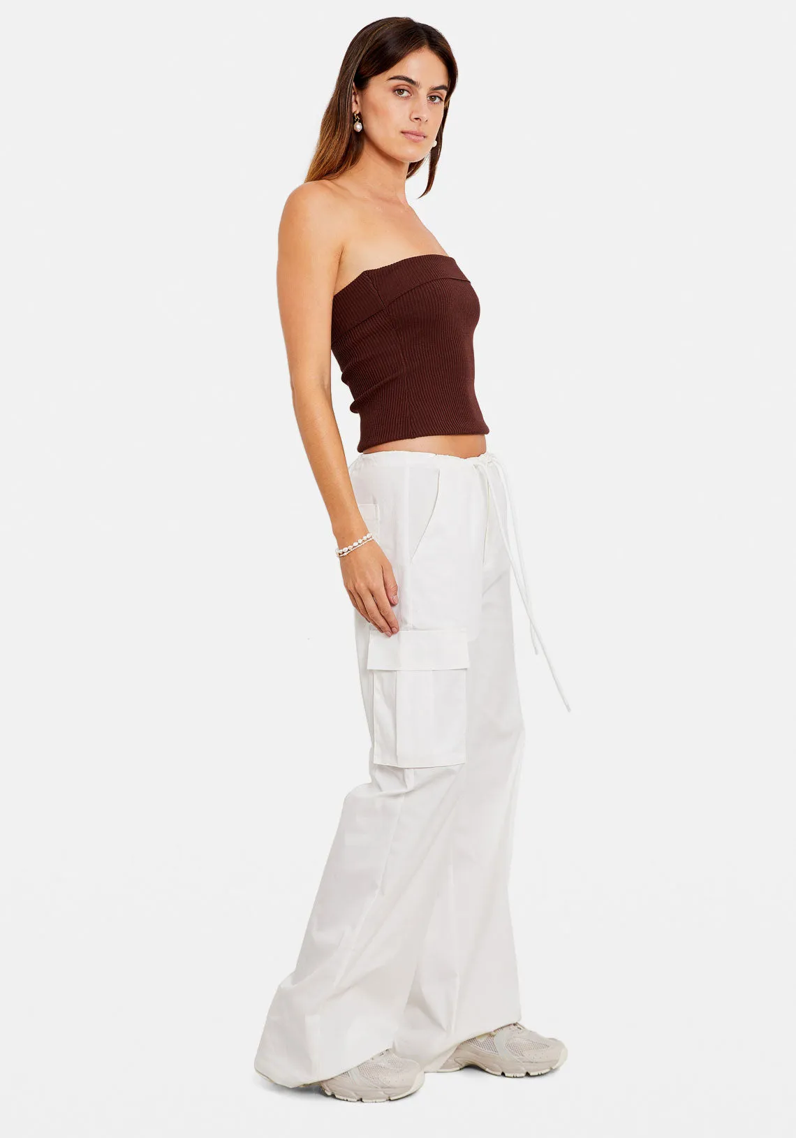 CARGO PANT WHITE