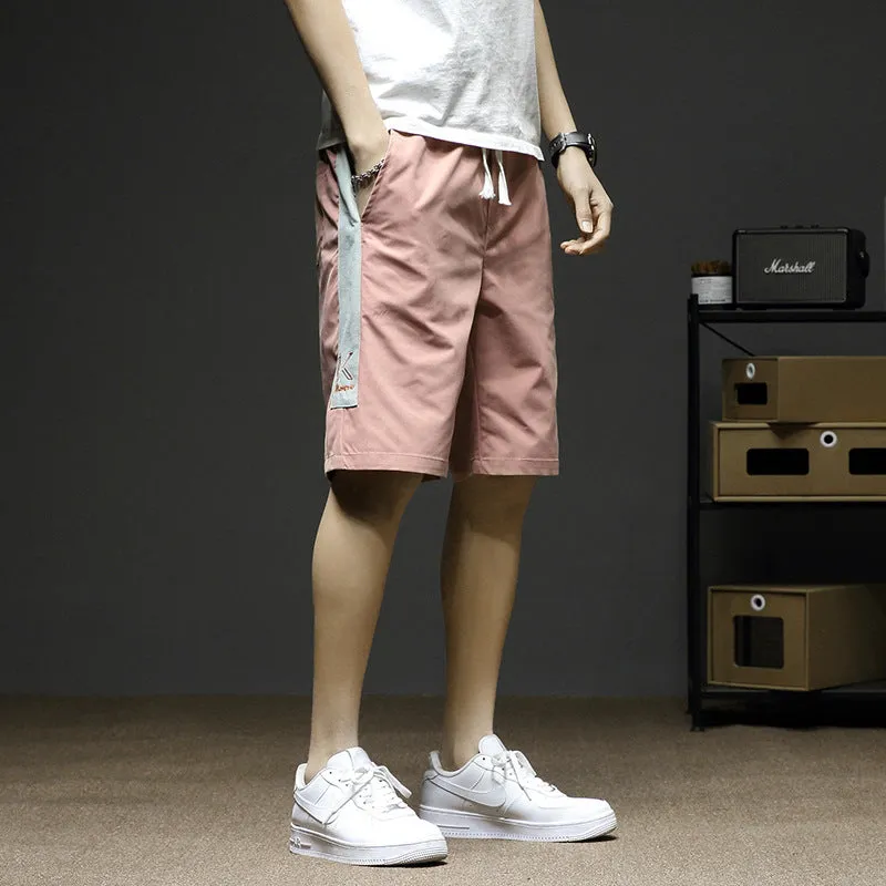 Cargo Shorts Men Summer Loose Casual knee length Korean Breathable Pants Sport Jogging Shorts