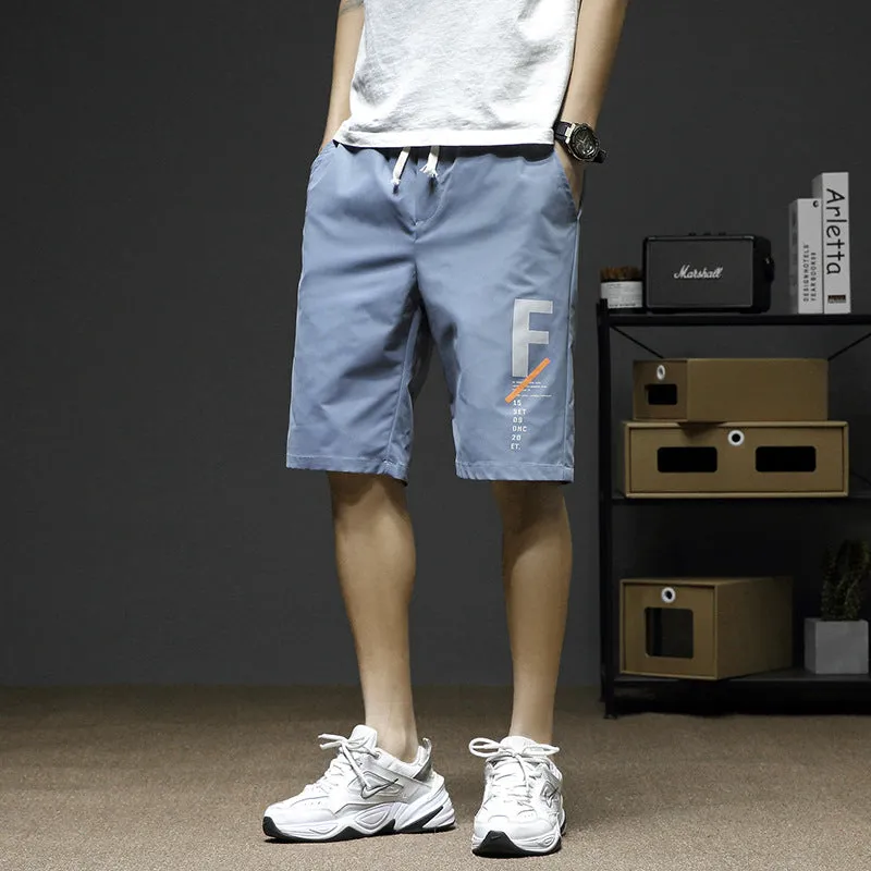 Cargo Shorts Men Summer Loose Casual knee length Korean Breathable Pants Sport Jogging Shorts
