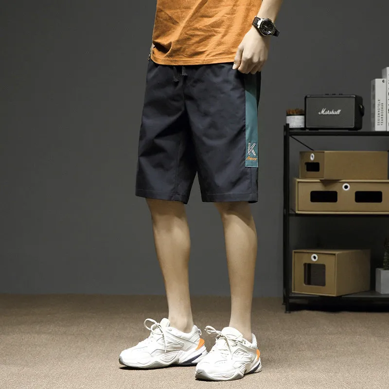 Cargo Shorts Men Summer Loose Casual knee length Korean Breathable Pants Sport Jogging Shorts