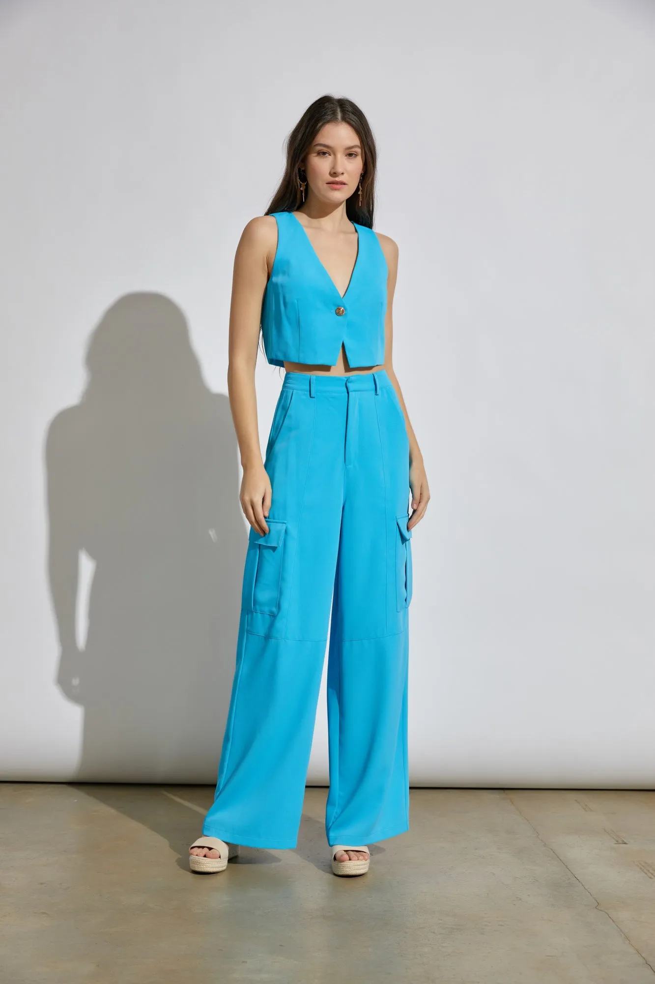 Cargo Wide Leg Pants