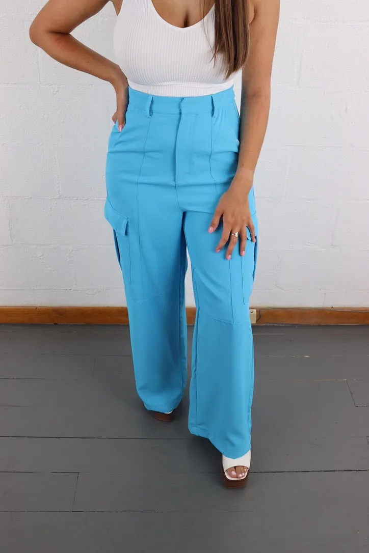 Cargo Wide Leg Pants