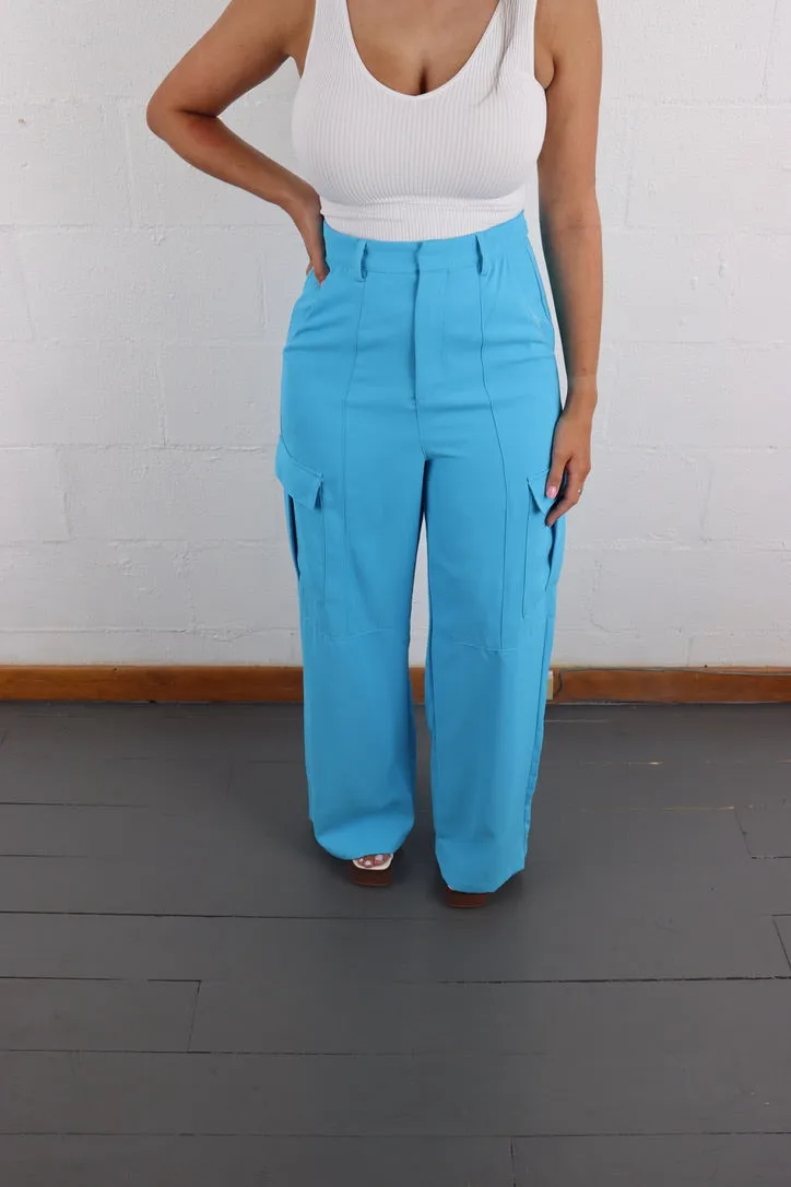 Cargo Wide Leg Pants