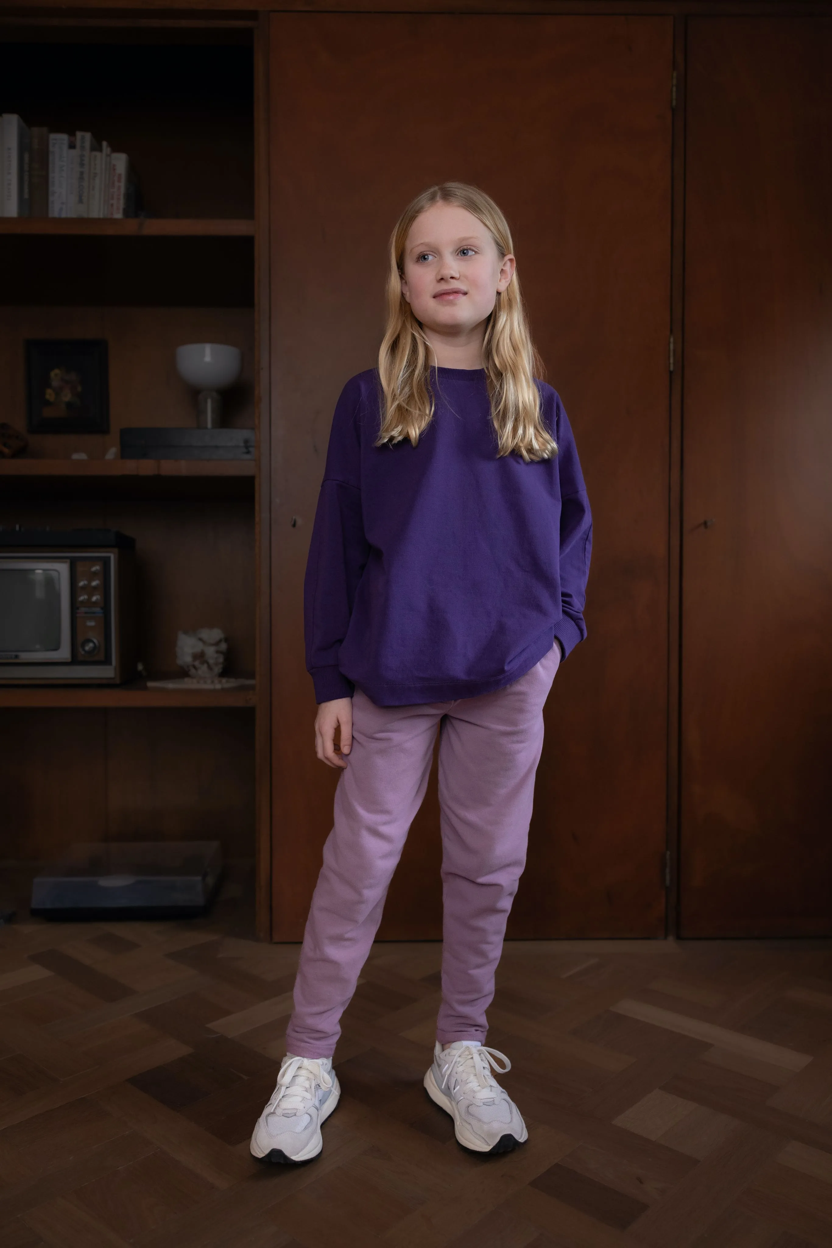 Chino Cropped French Lilac