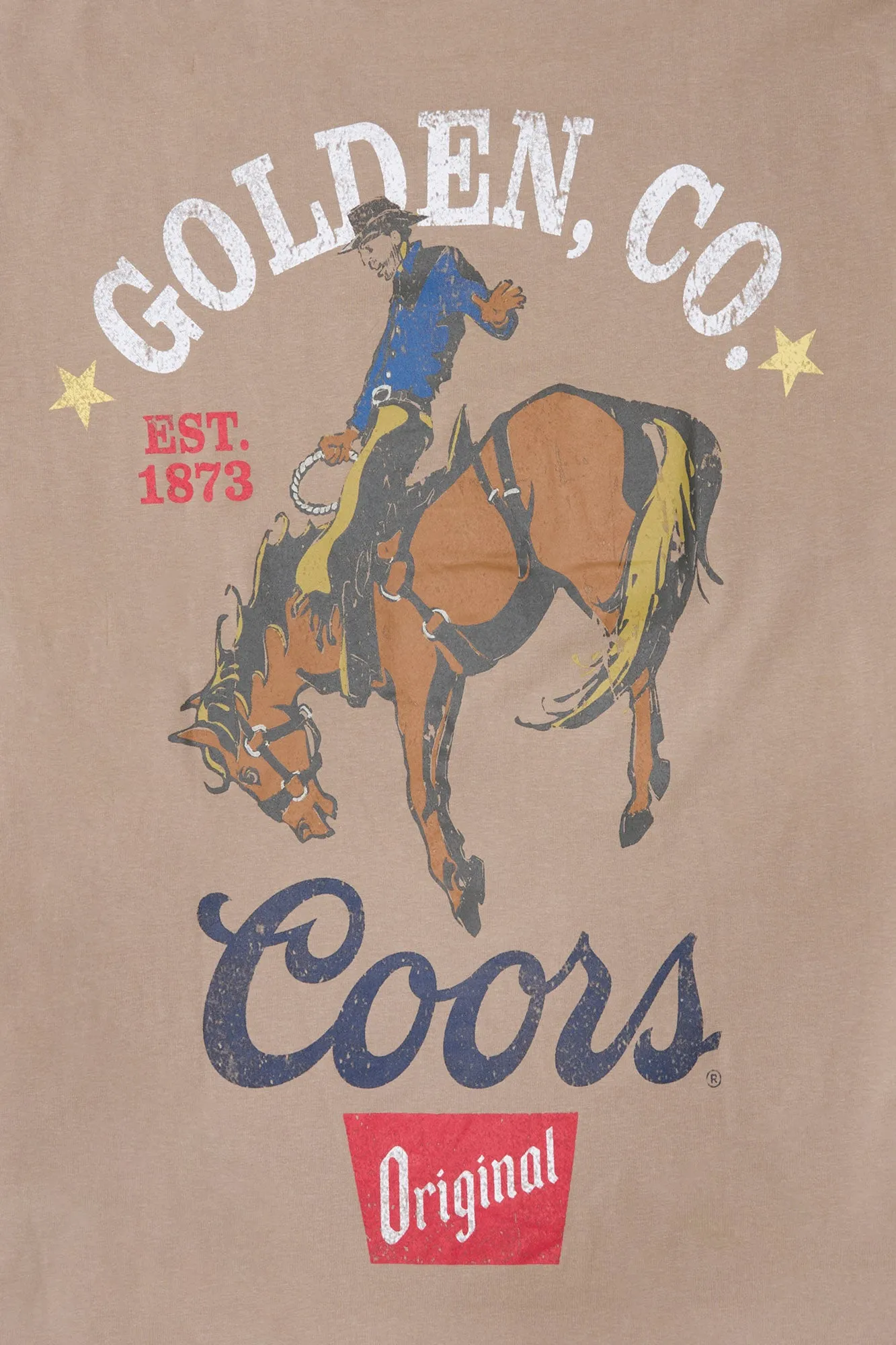Coors Rodeo Graphic Oversized Tee