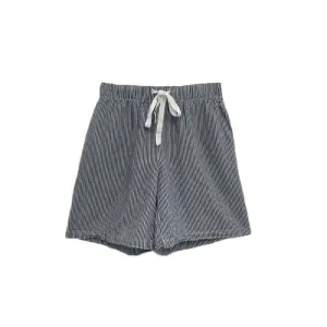 Cotton-Linen Pull on Shorts