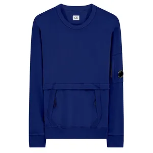 CP Company Lens Tape Zip Crew Sweater