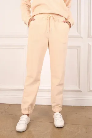 Cream sweat jogger pant (Online Only)