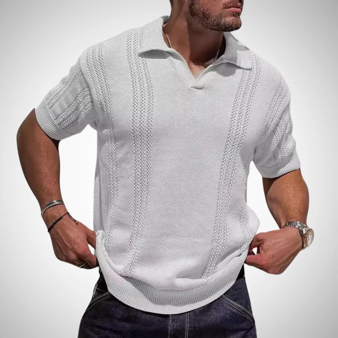 Deather Knit Polo