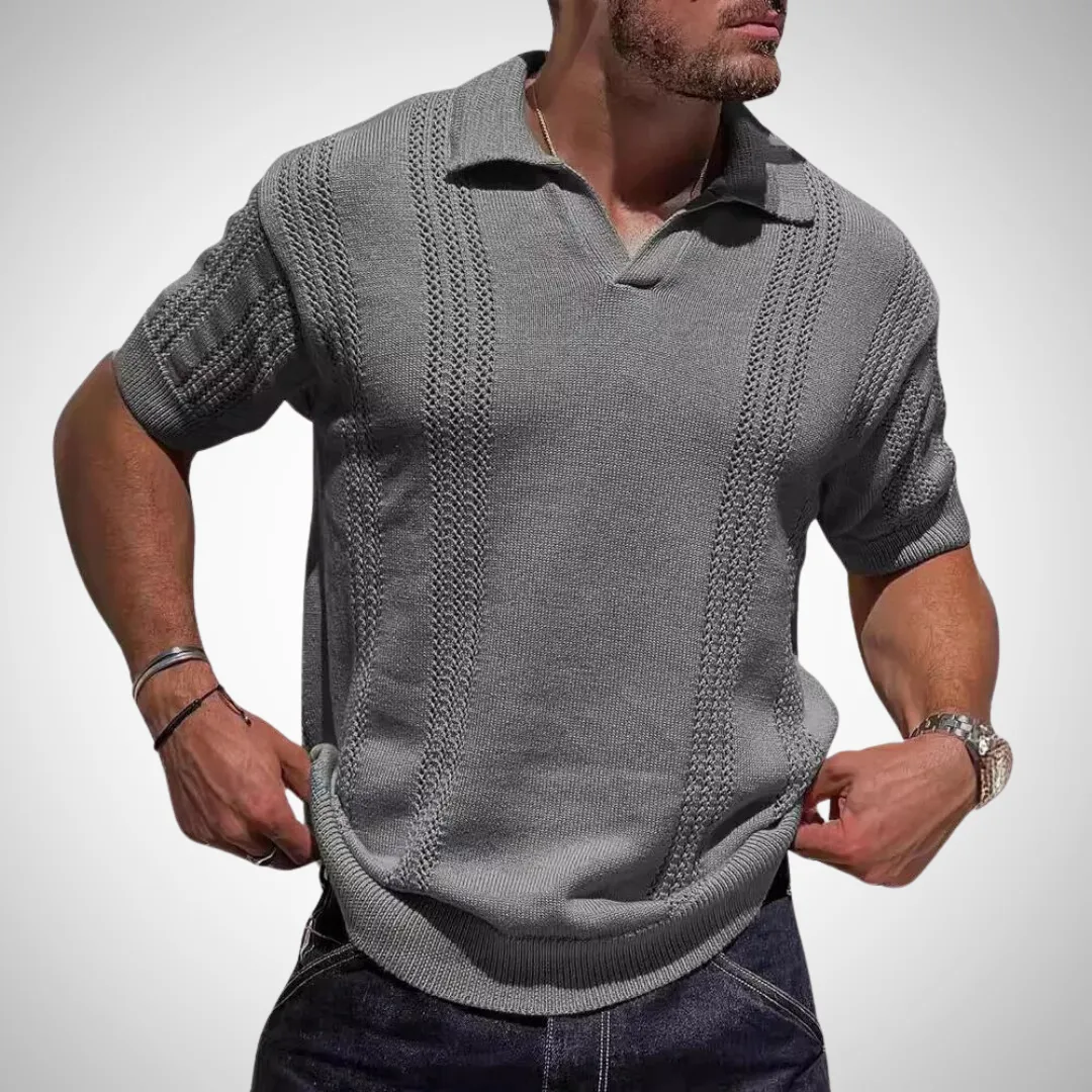 Deather Knit Polo