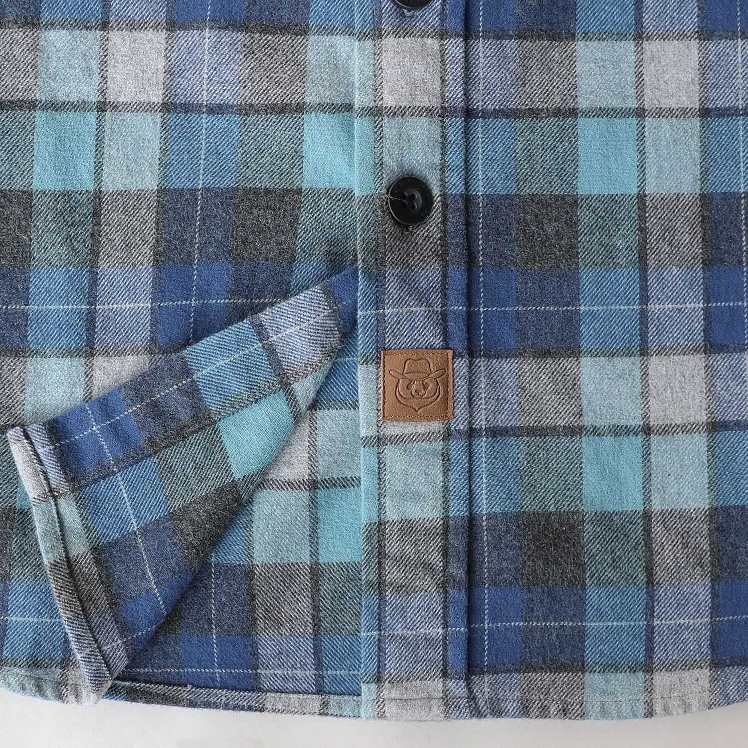 DubinikMens Flannel Shirts Long Sleeve Flannel Shirt for Men Warm Casual Soft Cotton Button Down Plaid Mens Flannel Shirt