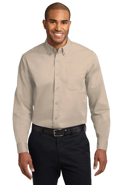 EMBROIDERED - S608 - Port Authority® Easy Care Long Sleeve Shirt