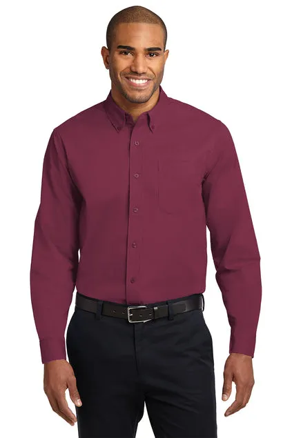 EMBROIDERED - S608 - Port Authority® Easy Care Long Sleeve Shirt