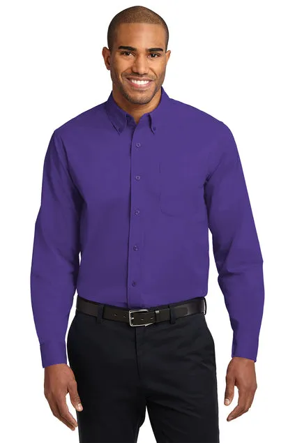 EMBROIDERED - S608 - Port Authority® Easy Care Long Sleeve Shirt