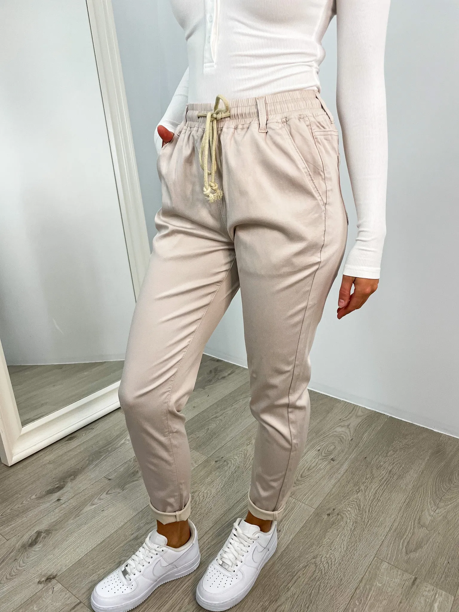 EVAN PANT - BEIGE