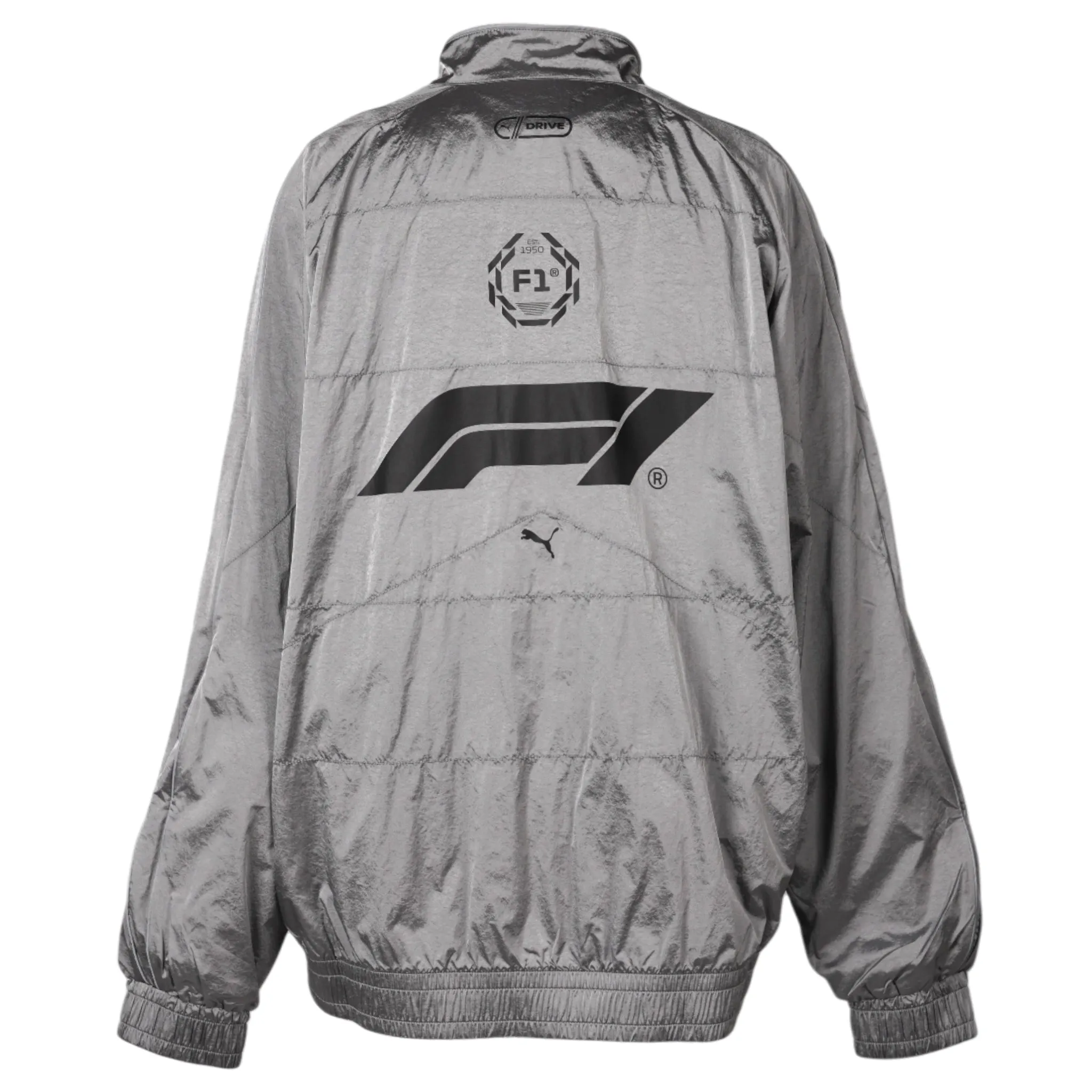 F1 T7 OVERSIZED TRACK JACKET / 11:TEAM SILVER