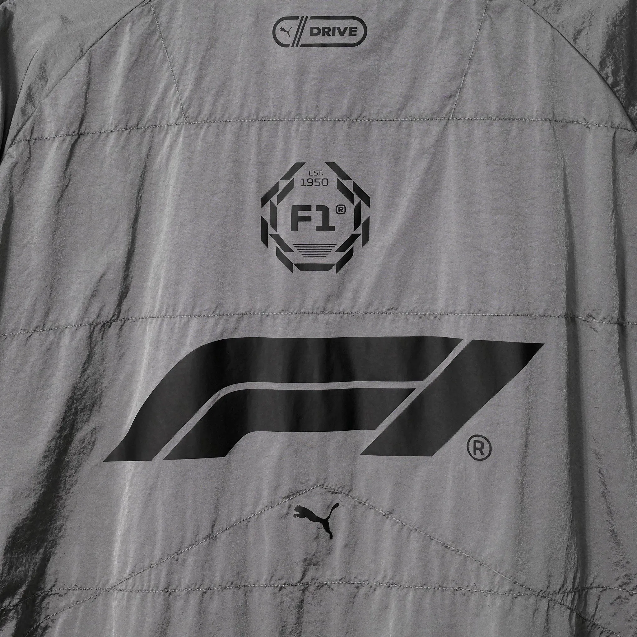 F1 T7 OVERSIZED TRACK JACKET / 11:TEAM SILVER