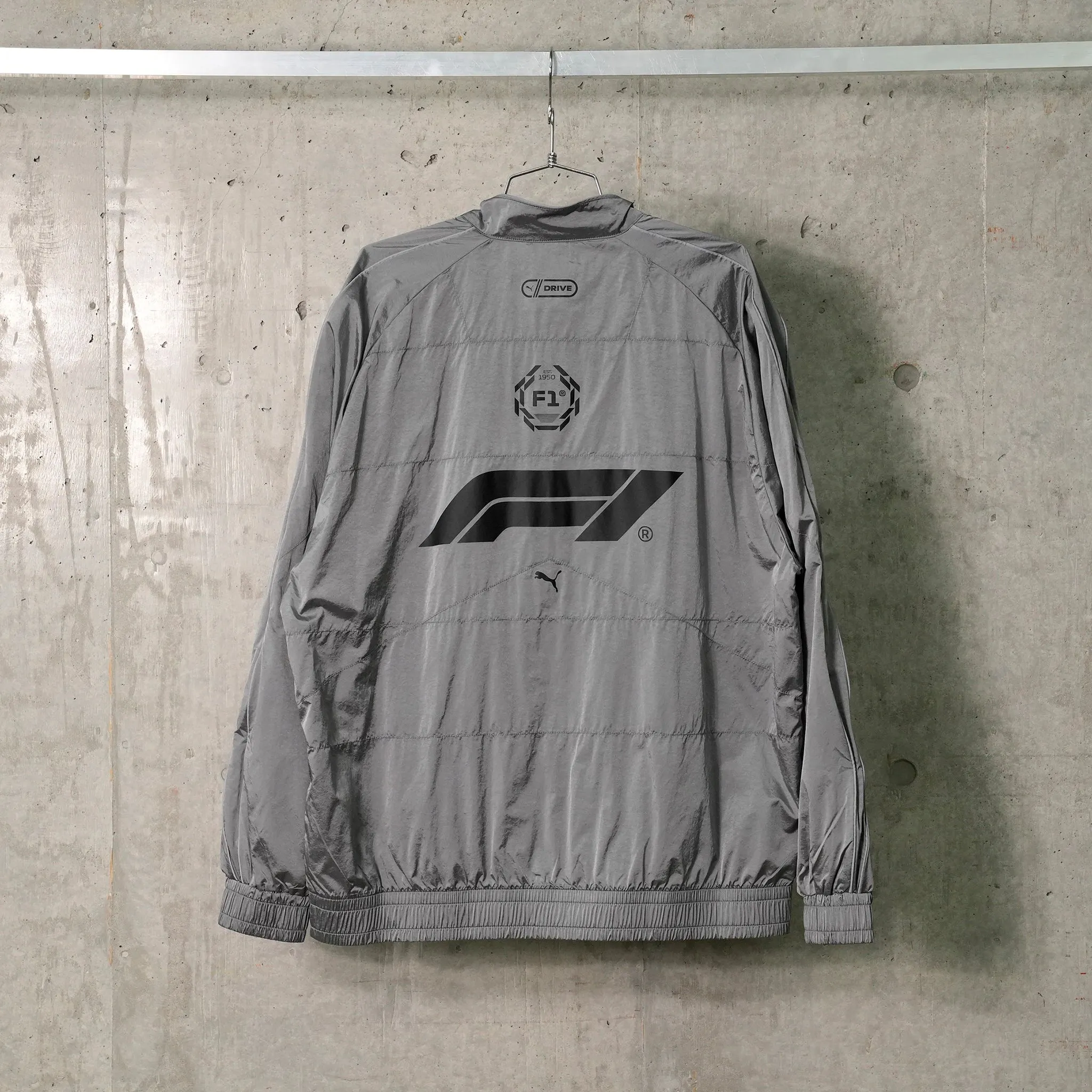 F1 T7 OVERSIZED TRACK JACKET / 11:TEAM SILVER