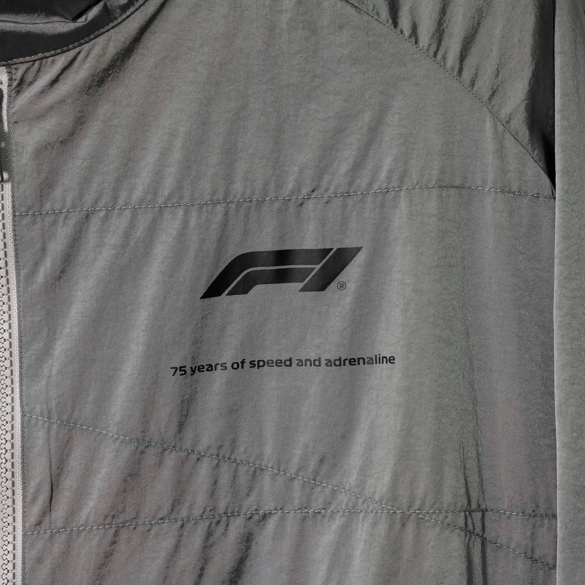 F1 T7 OVERSIZED TRACK JACKET / 11:TEAM SILVER