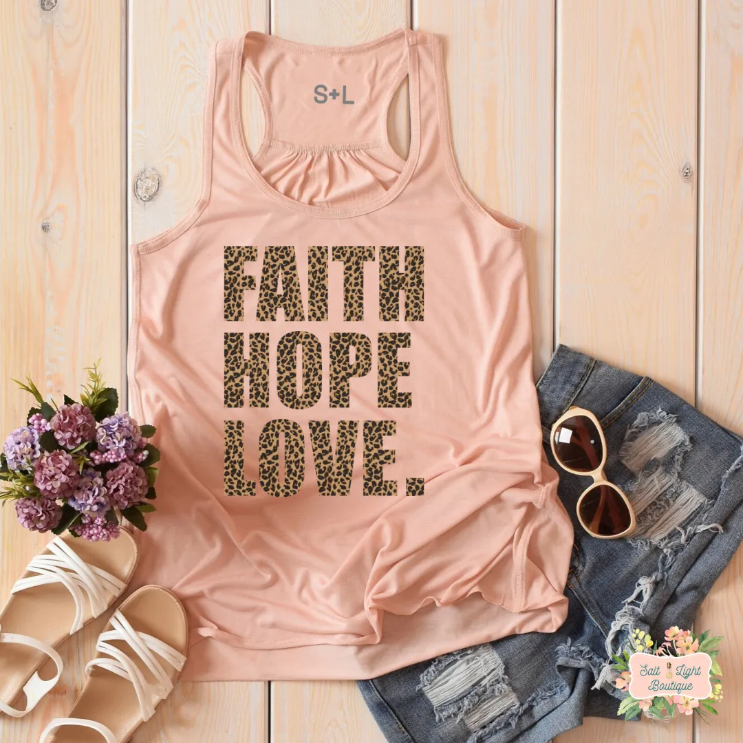 FAITH HOPE LOVE | WOMEN'S RACERBACK TANK