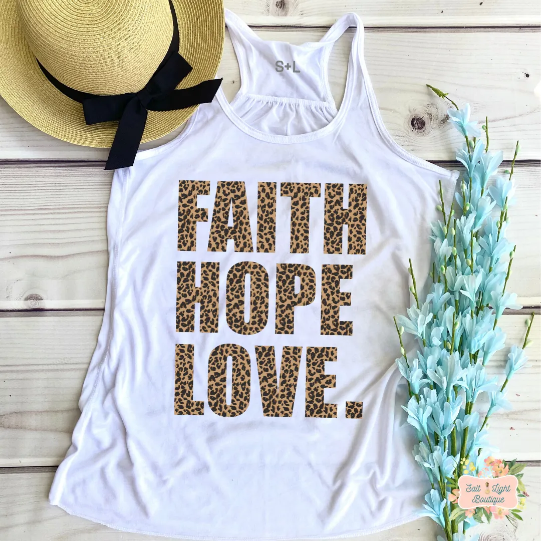 FAITH HOPE LOVE | WOMEN'S RACERBACK TANK