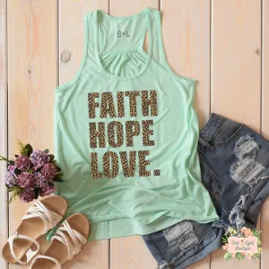 FAITH HOPE LOVE | WOMEN'S RACERBACK TANK