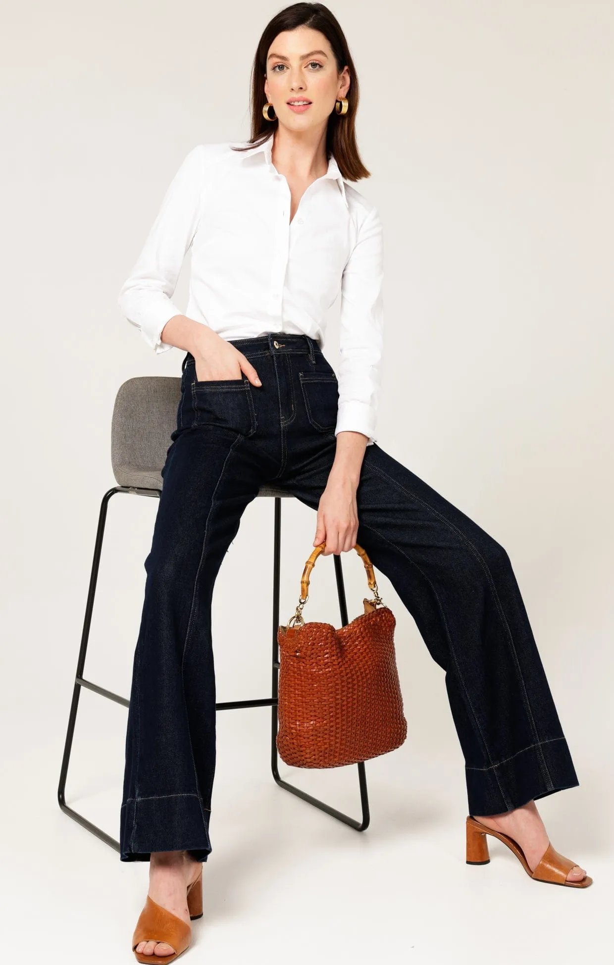 FARRAH WIDE LEG JEAN