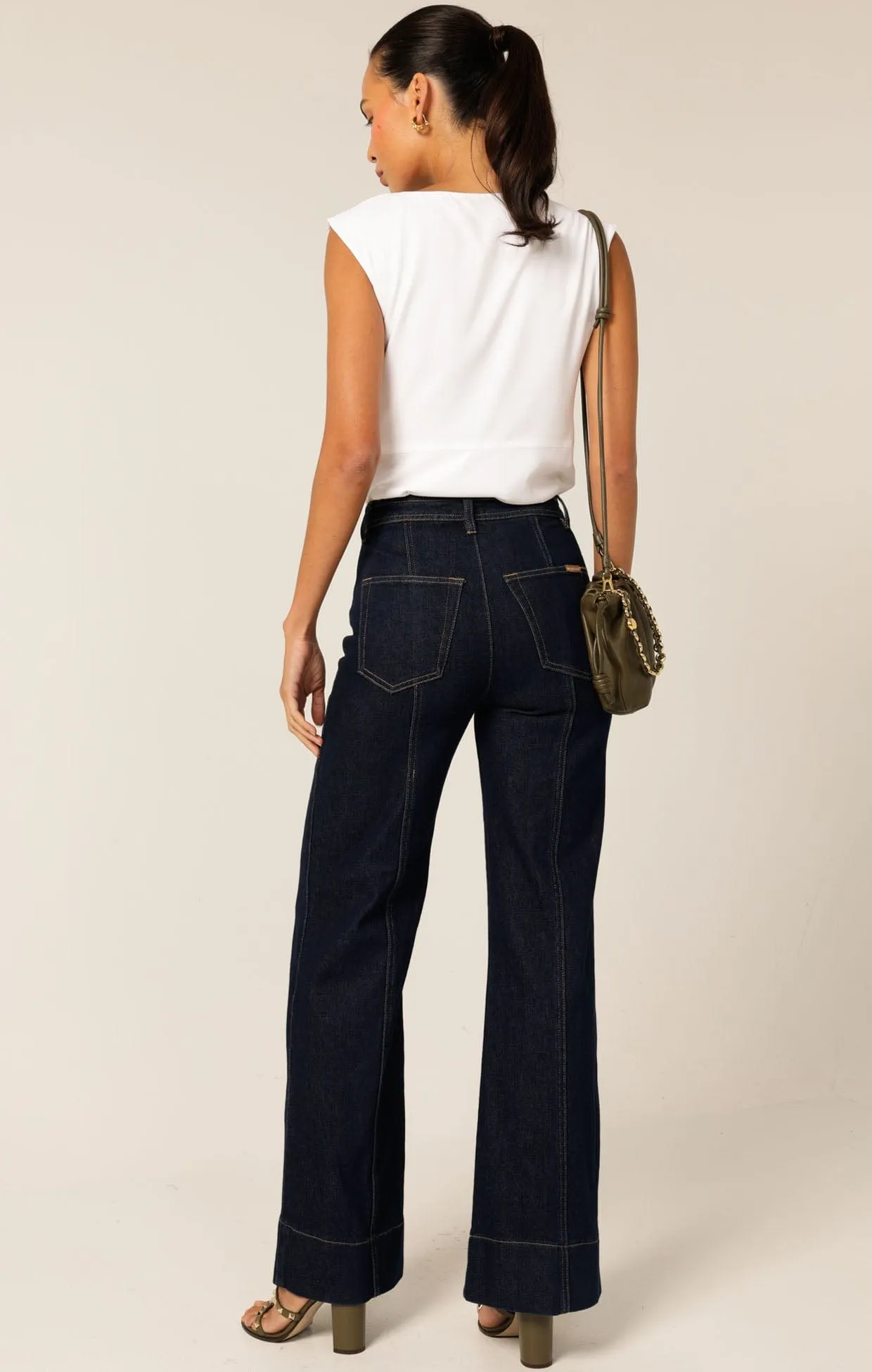 FARRAH WIDE LEG JEAN