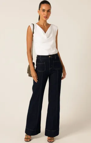 FARRAH WIDE LEG JEAN