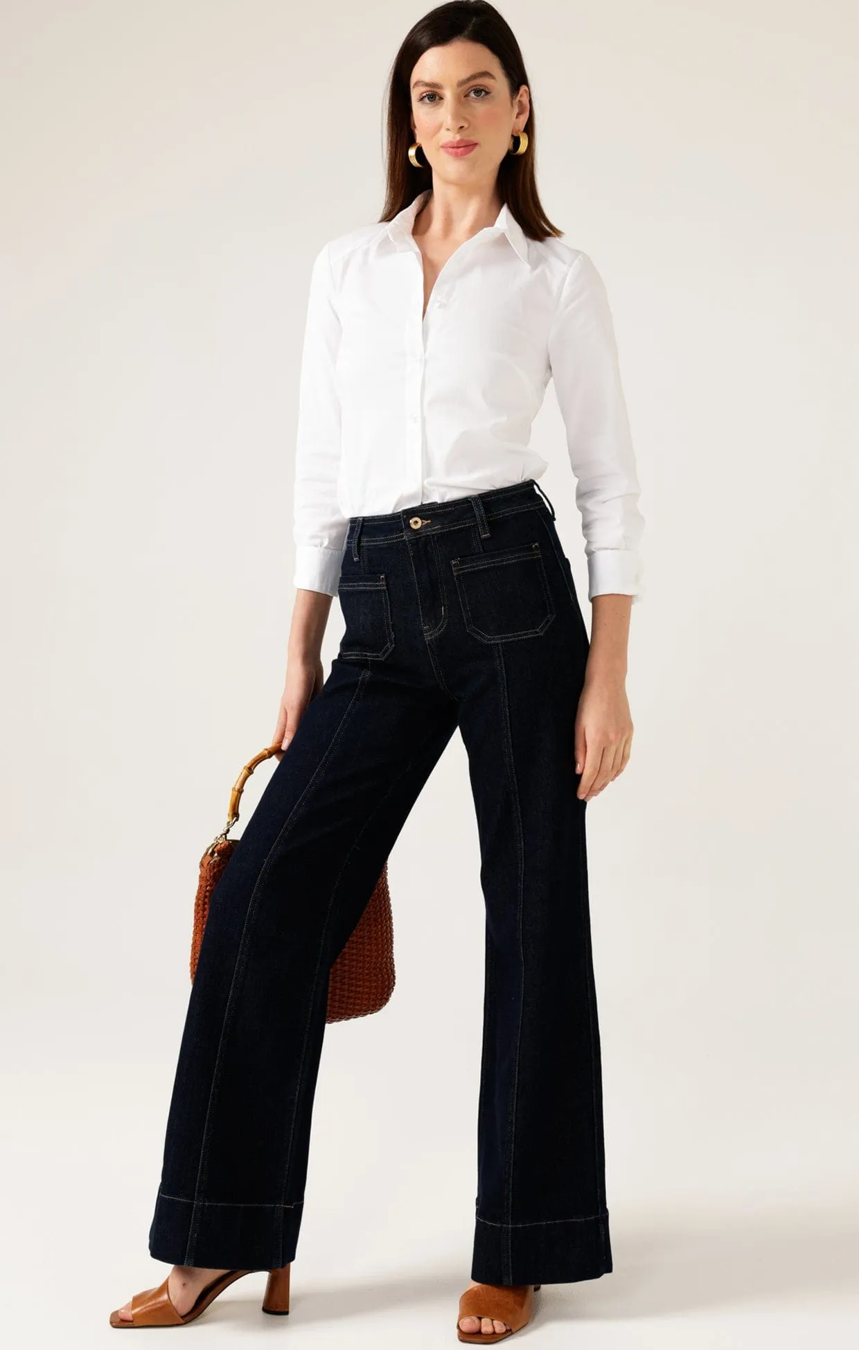 FARRAH WIDE LEG JEAN