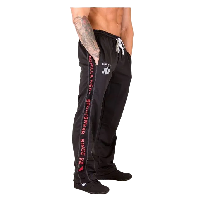 Gorilla Wear Functional Mesh Pants - Black/Red