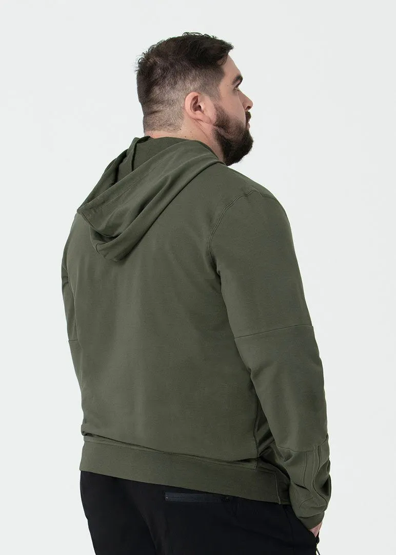 High & Mighty Lightweight SWET-Hoodie | Army Green