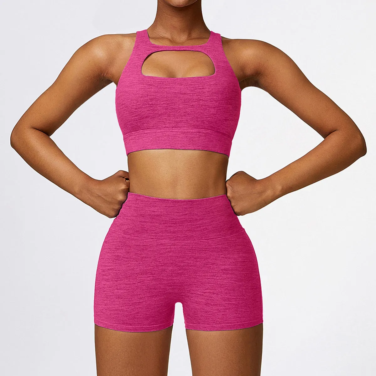 High Waisted Shorts - Catlin