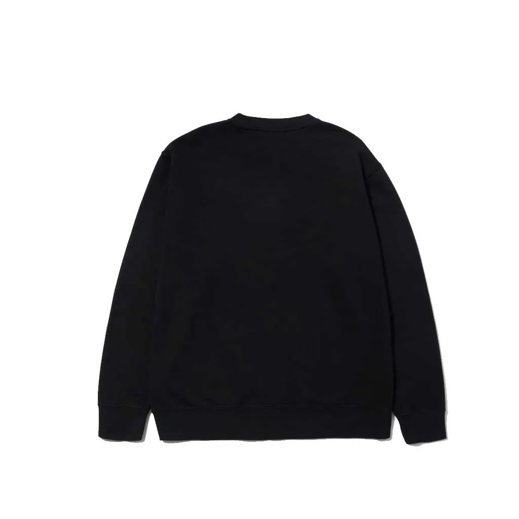 Huf x Avengers Thanos Eye Washed Crewneck - Washed Black