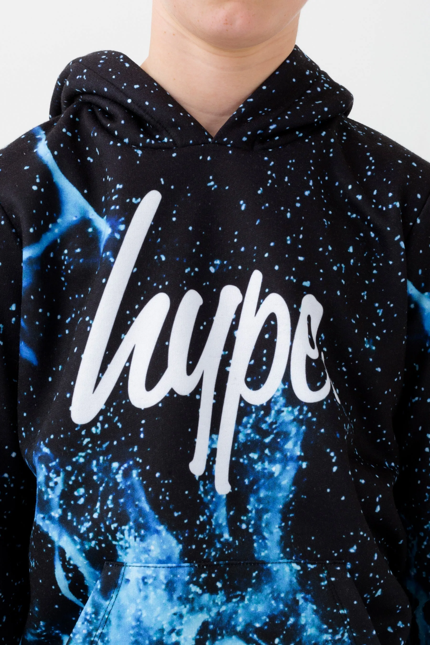 Hype Blue Fire Hoodie Zvlr107