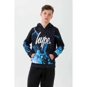 Hype Blue Fire Hoodie Zvlr107