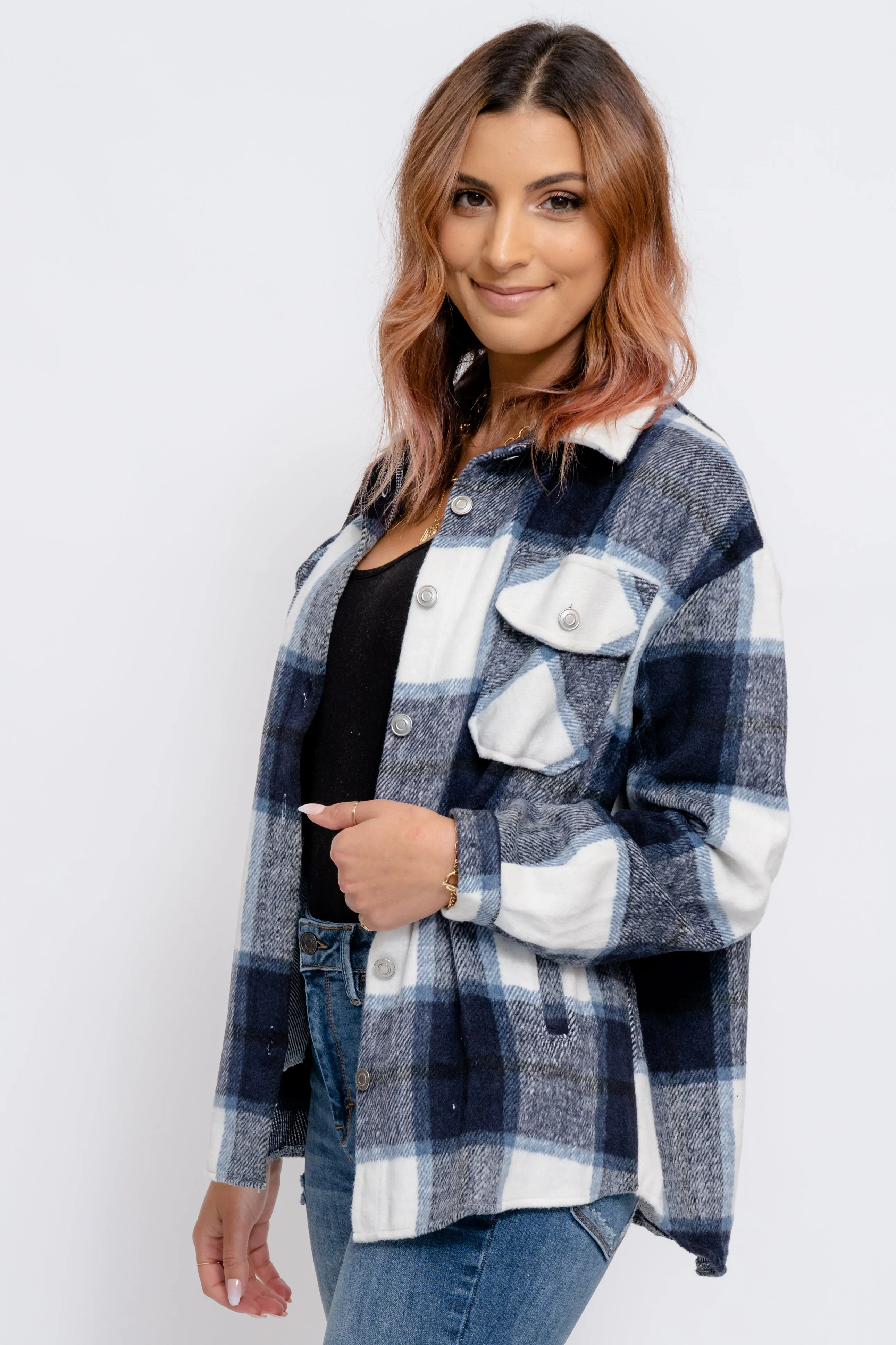 I want it all Jacket - Navy