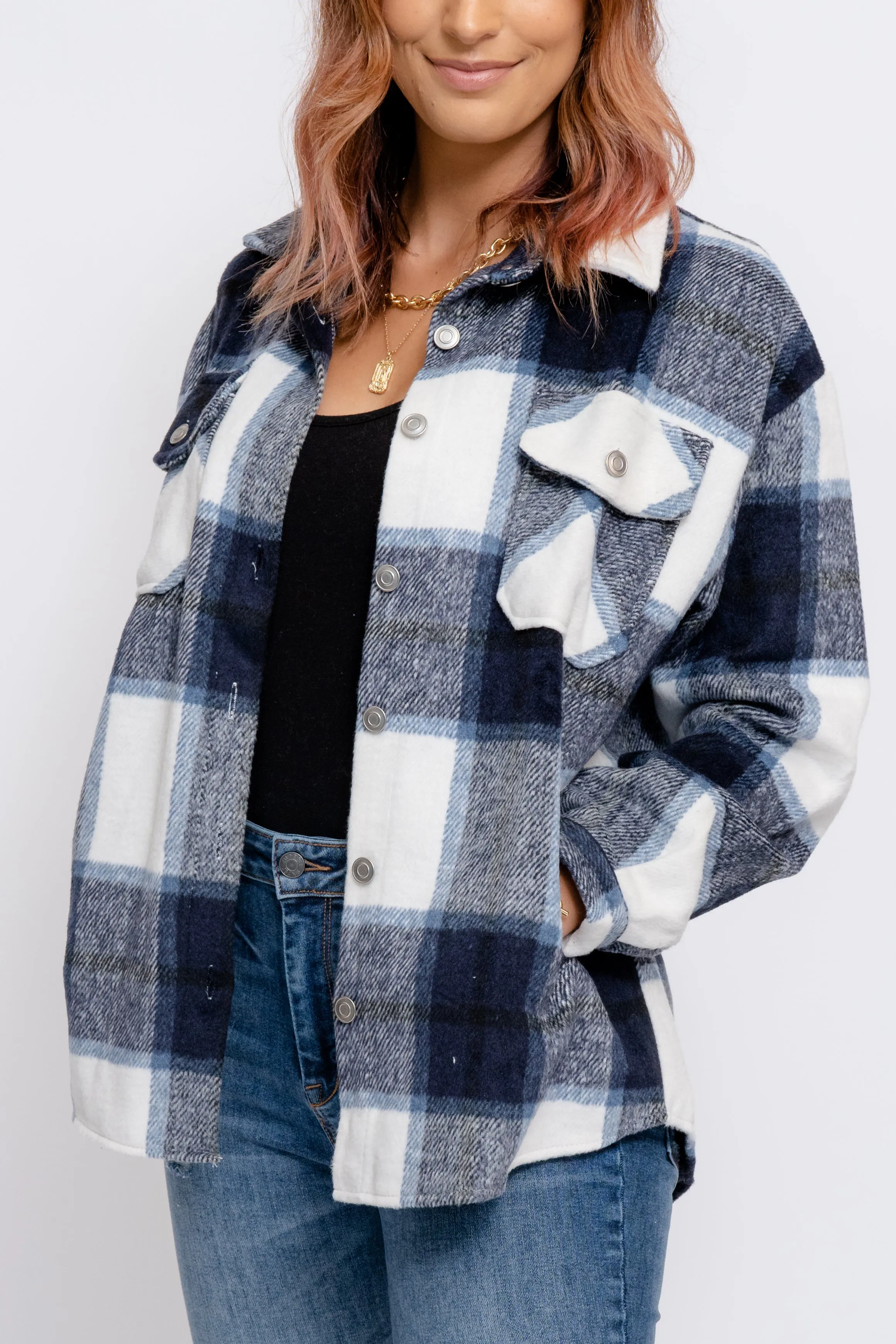 I want it all Jacket - Navy