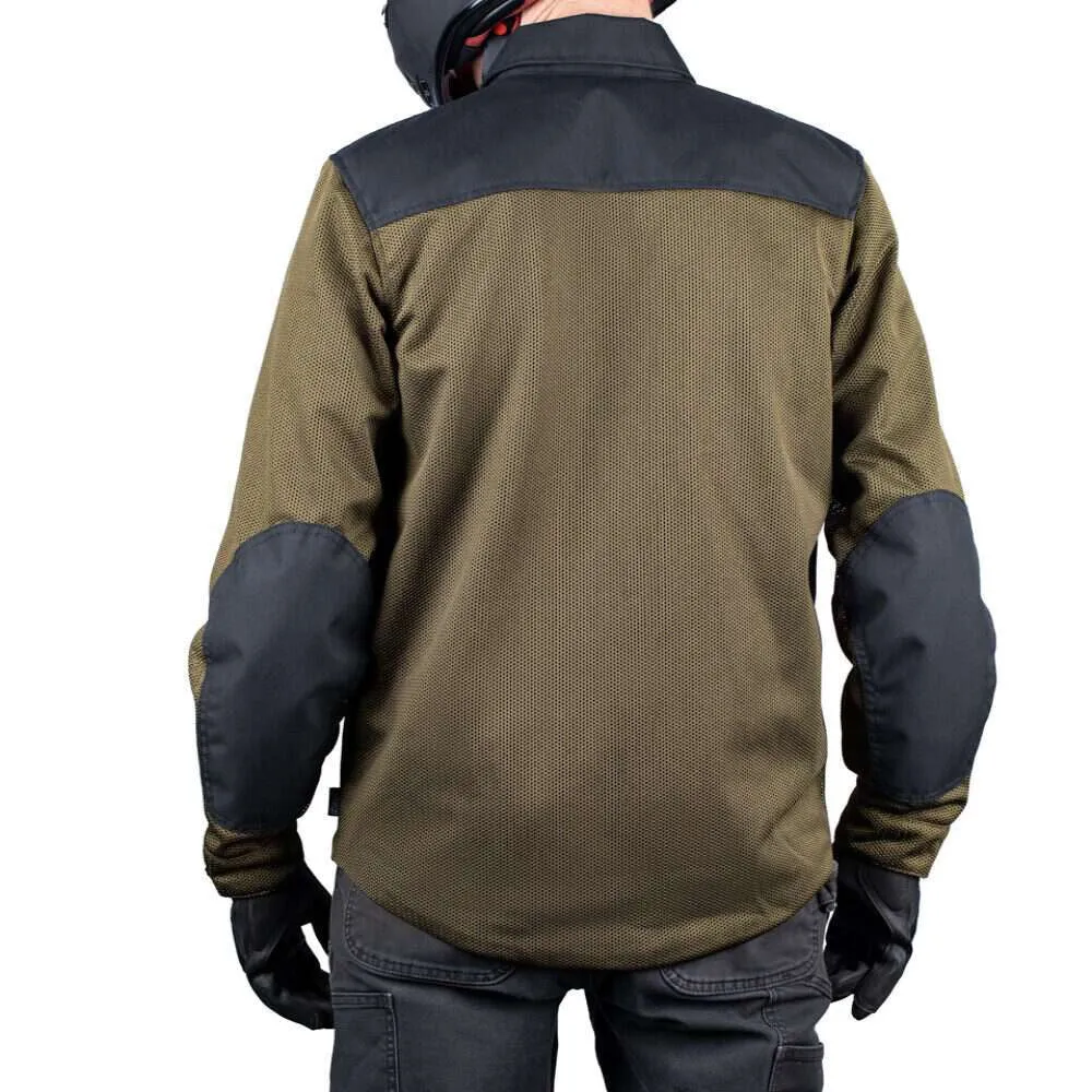 Icon Men's Upstate Mesh CE Motorcycle Jacket